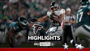 Atlanta Falcons 22-21 Philadelphia Eagles: Kirk Cousins caps winning drive with seconds left in NFL victory