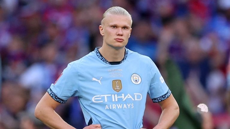 Erling Haaland passed up the chance to take a penalty at Wembley